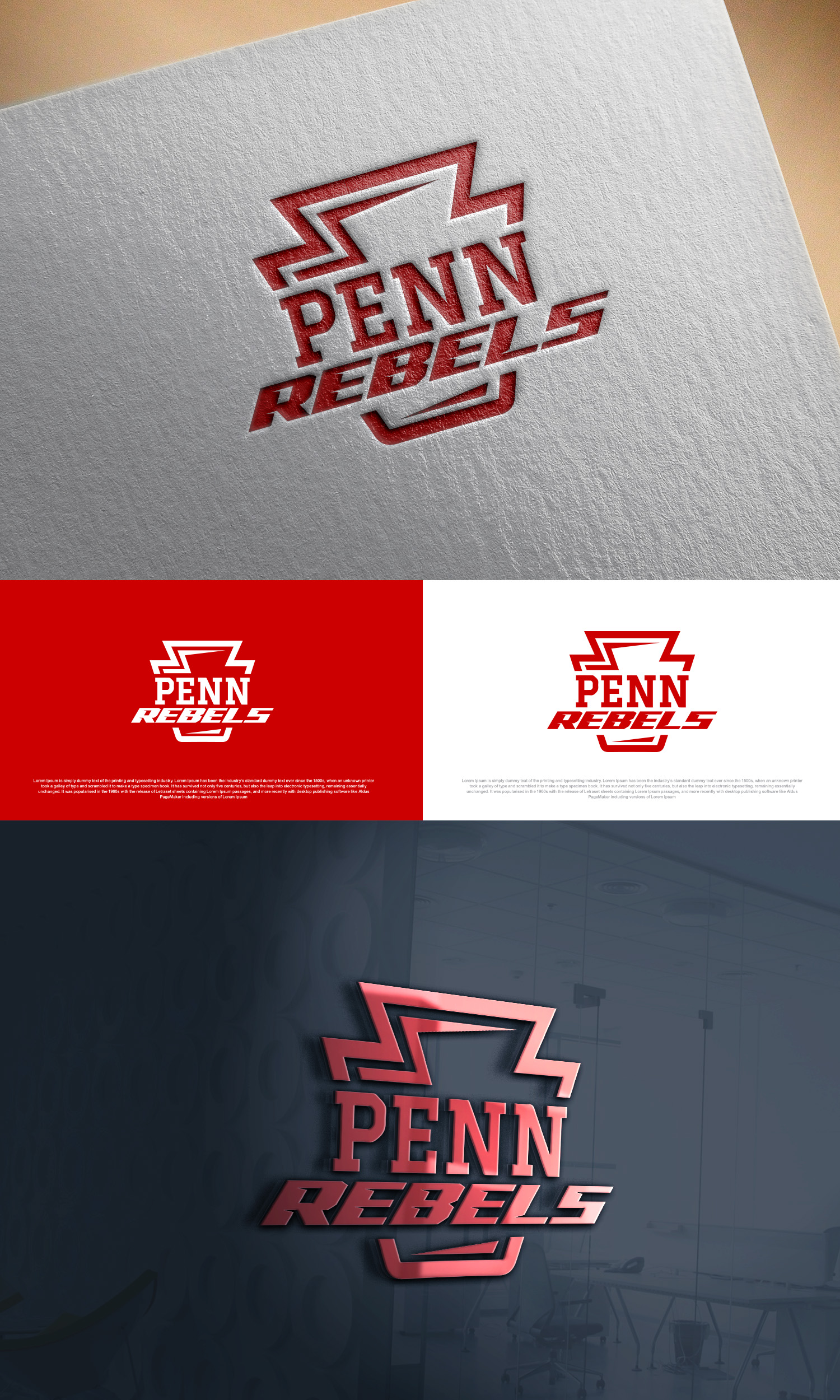 Logo Design by Ahsan Designs for PENN Athletics Club | Design #36601316