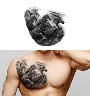 Tattoo Design by ELAMANTS for this project | Design: #36626203