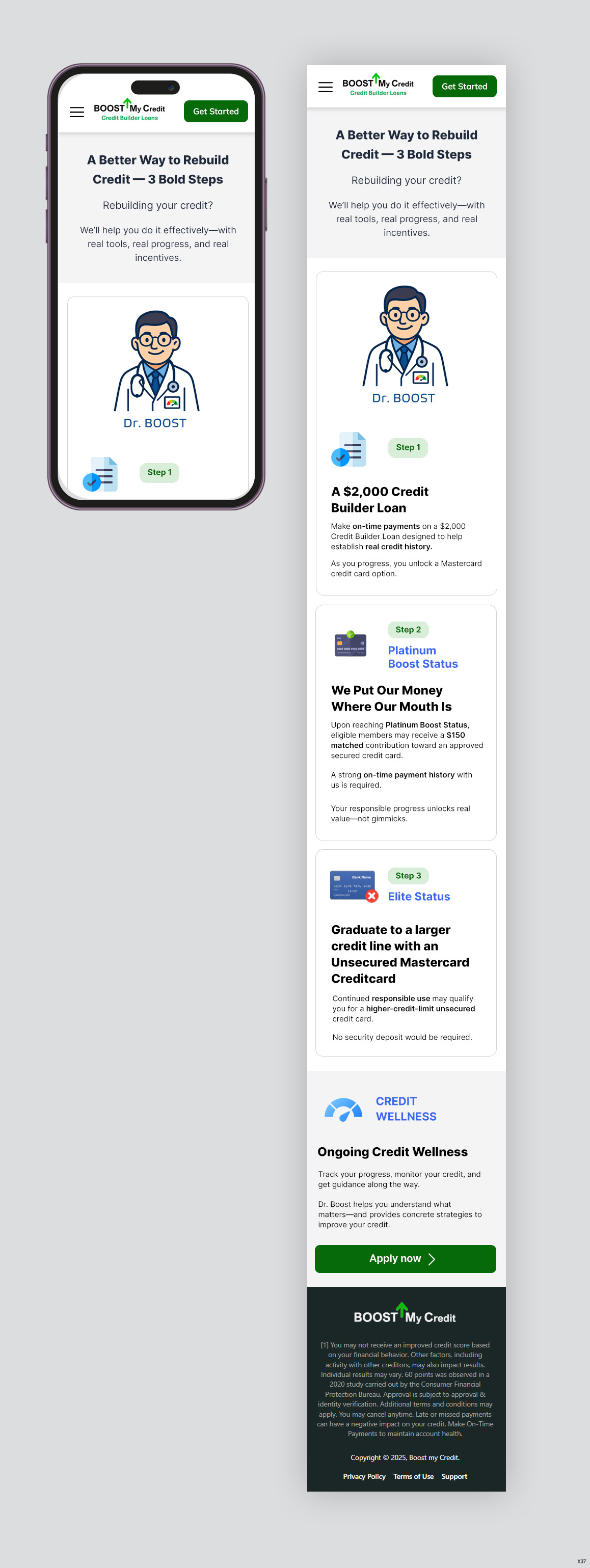 Web Design by pb for this project | Design #36611347