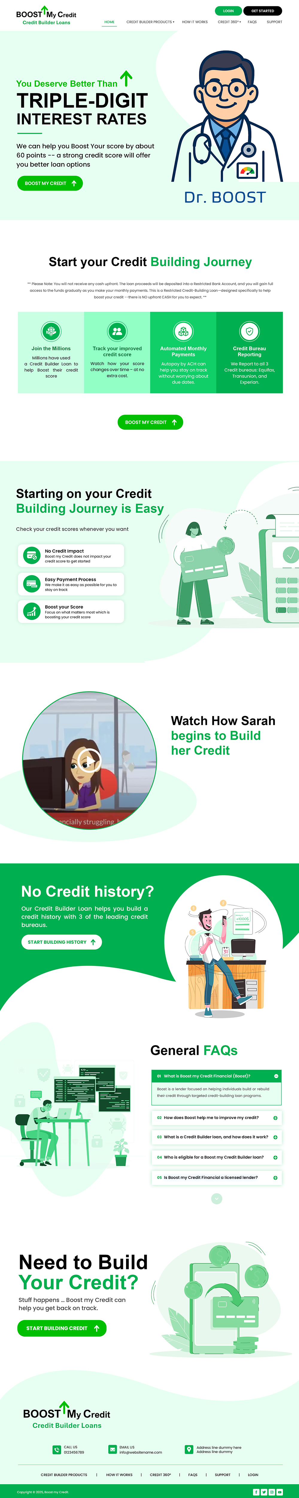 Web Design by Creations Box 2015 for this project | Design #36609825