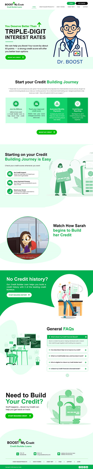 Web Design by Creations Box 2015 for this project | Design: #36609825