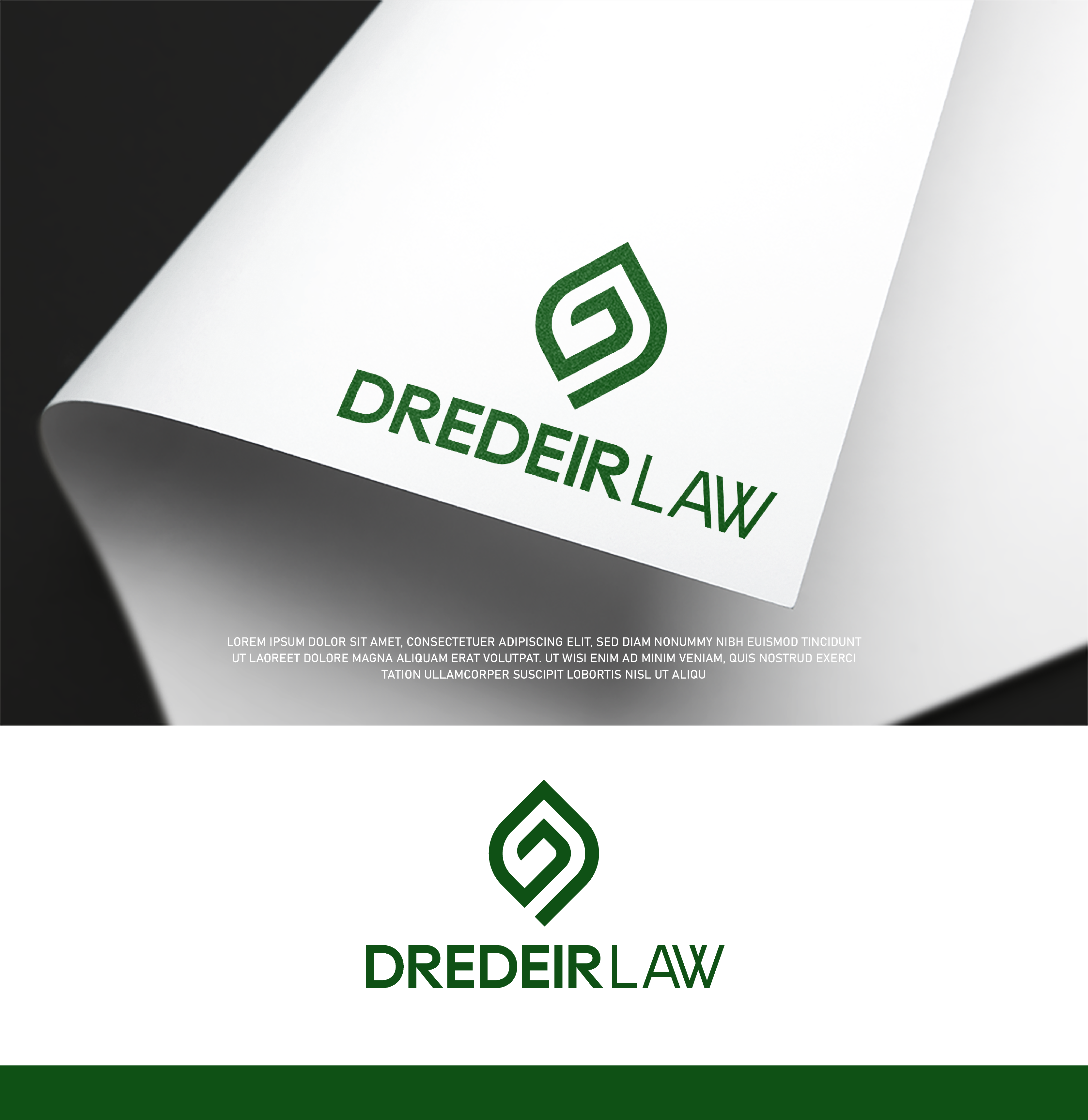 Logo Design by Fezy Design Studio for Dredeir Law | Design #36605131