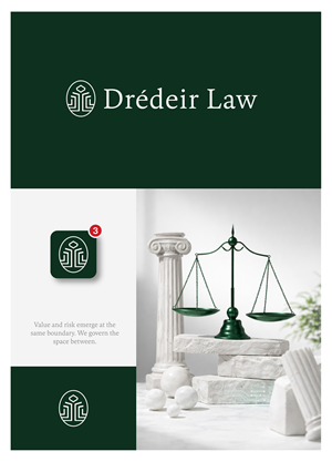 Logo Design by Ha.Connick for Dredeir Law | Design: #36601421