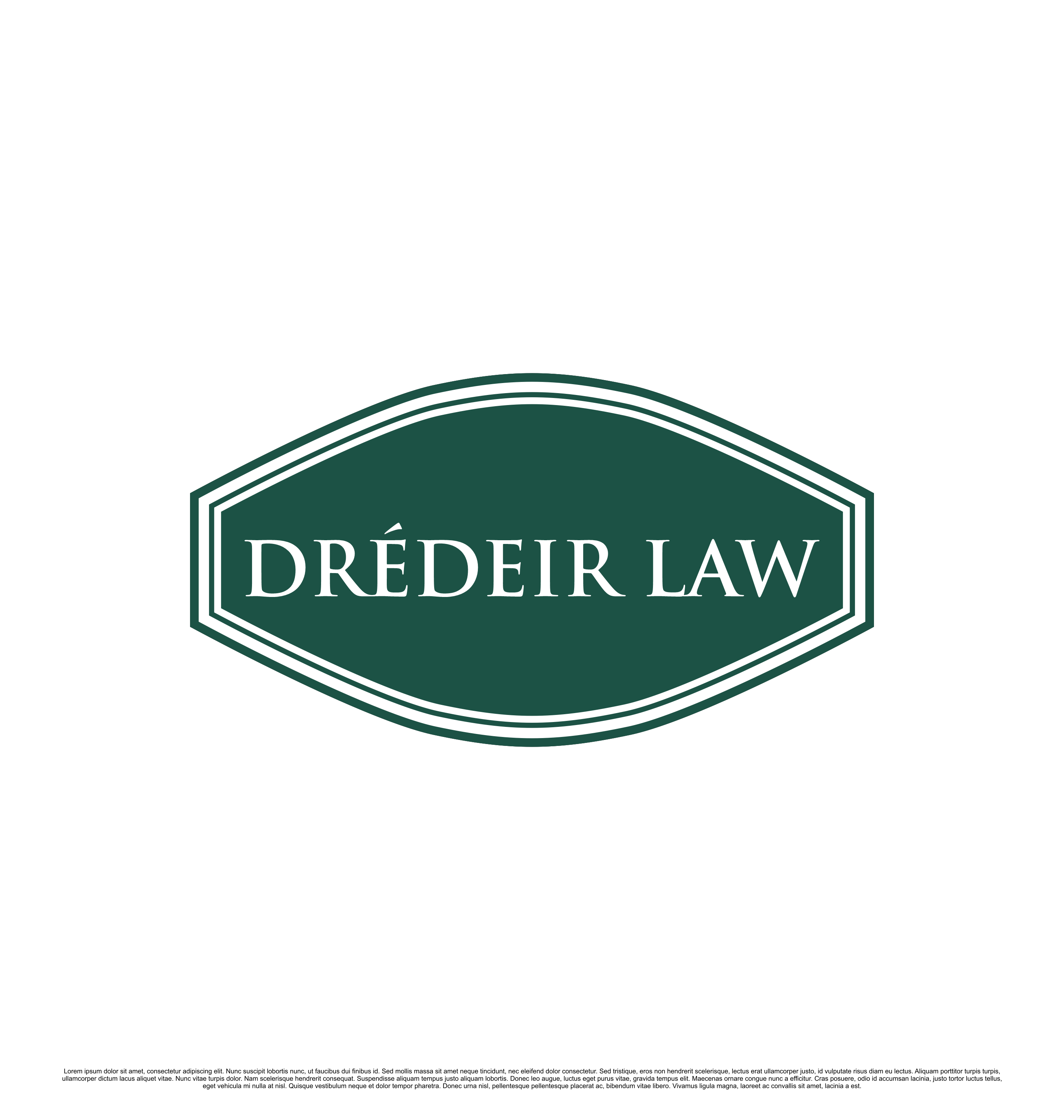 Logo Design by saesean for Dredeir Law | Design #36601585