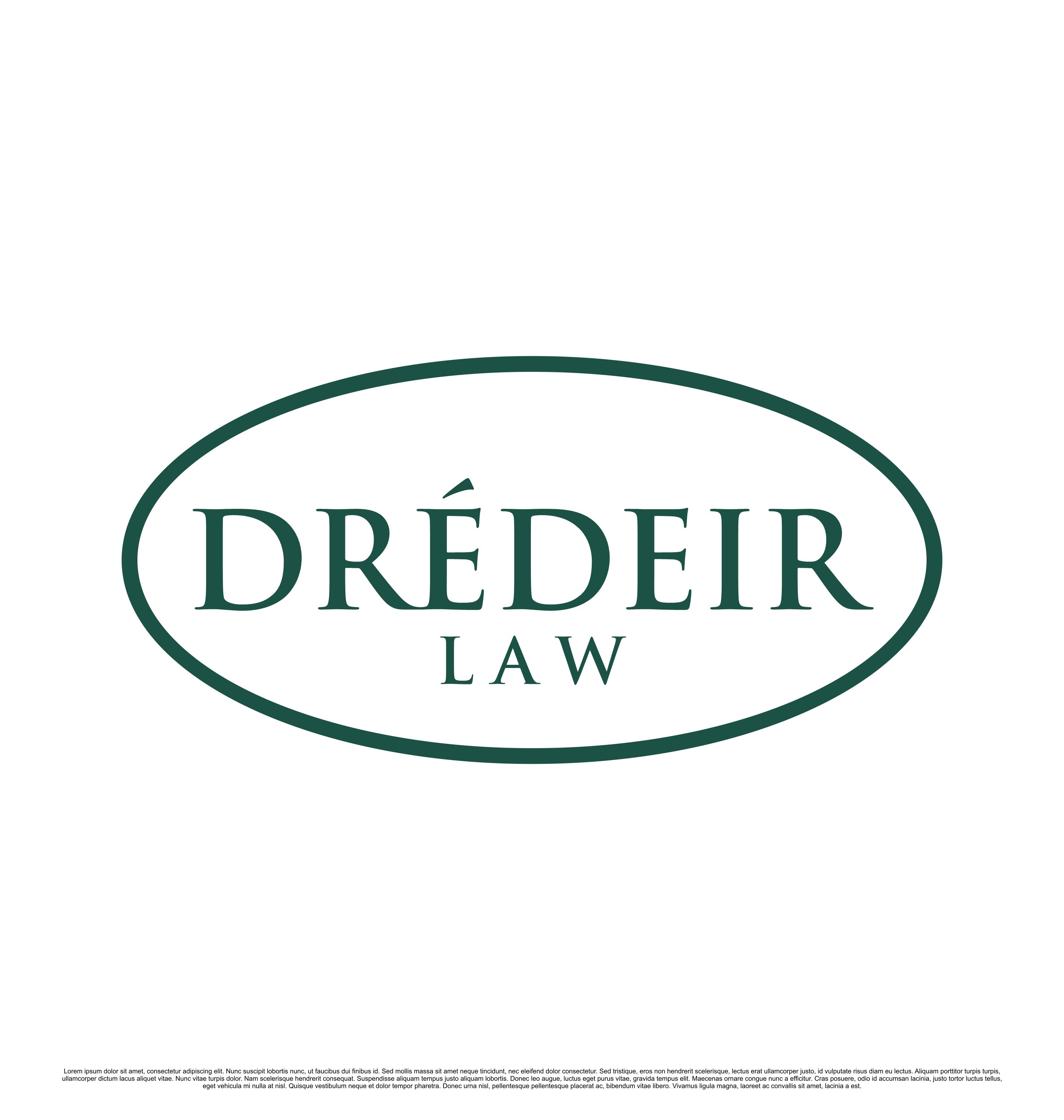 Logo Design by saesean for Dredeir Law | Design #36601586