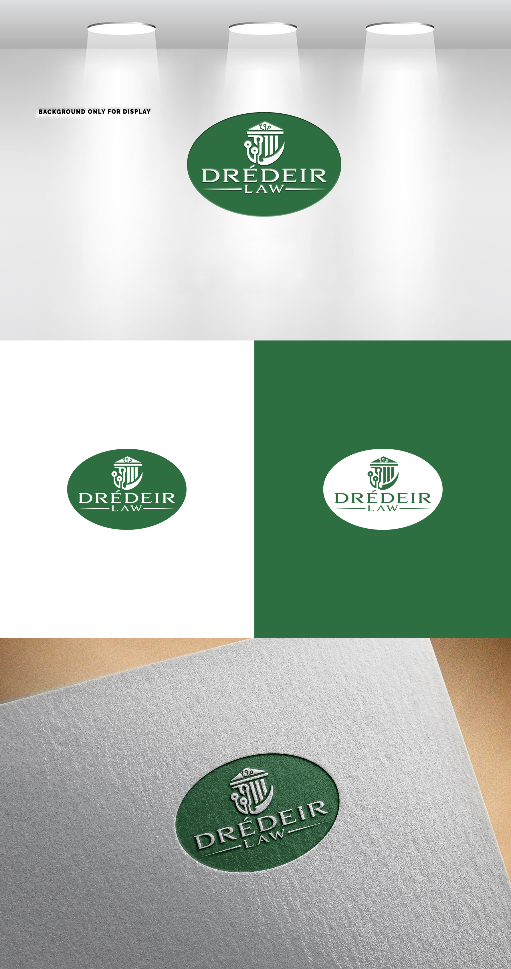 Logo Design by Rahmina for Dredeir Law | Design #36607499