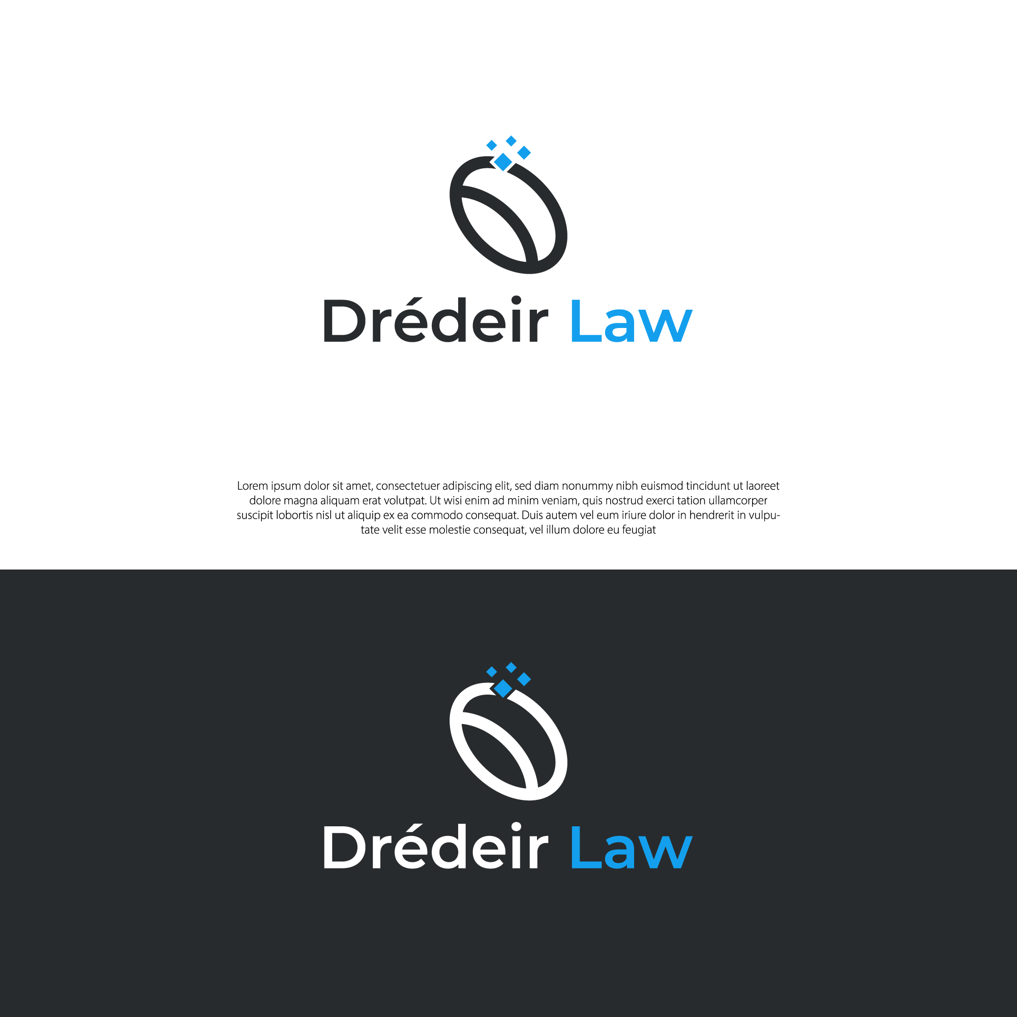 Logo Design by Designerrasedul for Dredeir Law | Design #36599431