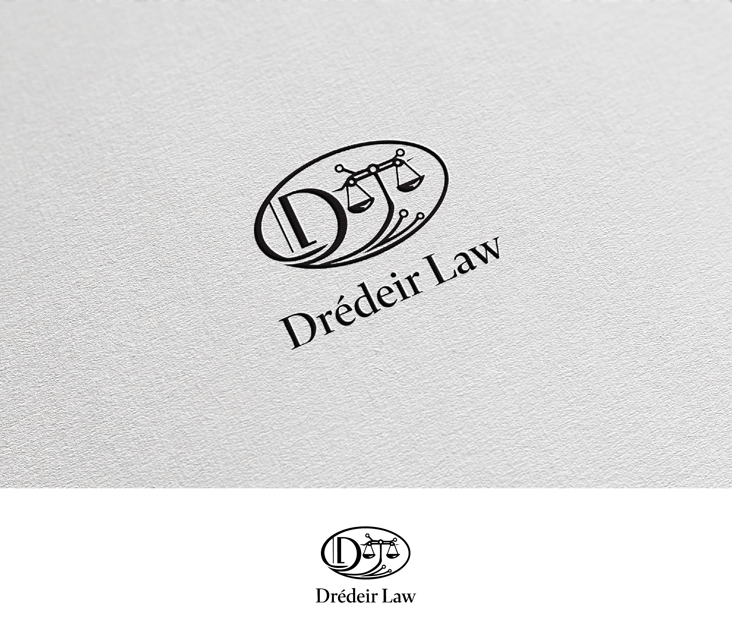 Logo Design by Afsana_Hoque for Dredeir Law | Design #36601782