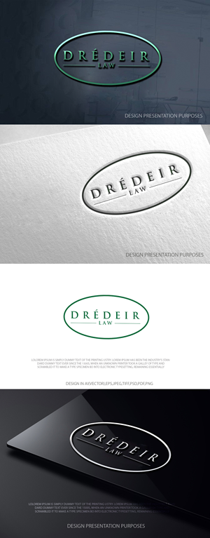 Logo Design by zebronicgraphic for Dredeir Law | Design: #36600860