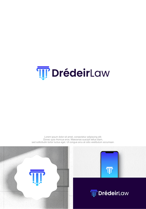 Logo Design by M.Syaiful Huda for Dredeir Law | Design: #36598698
