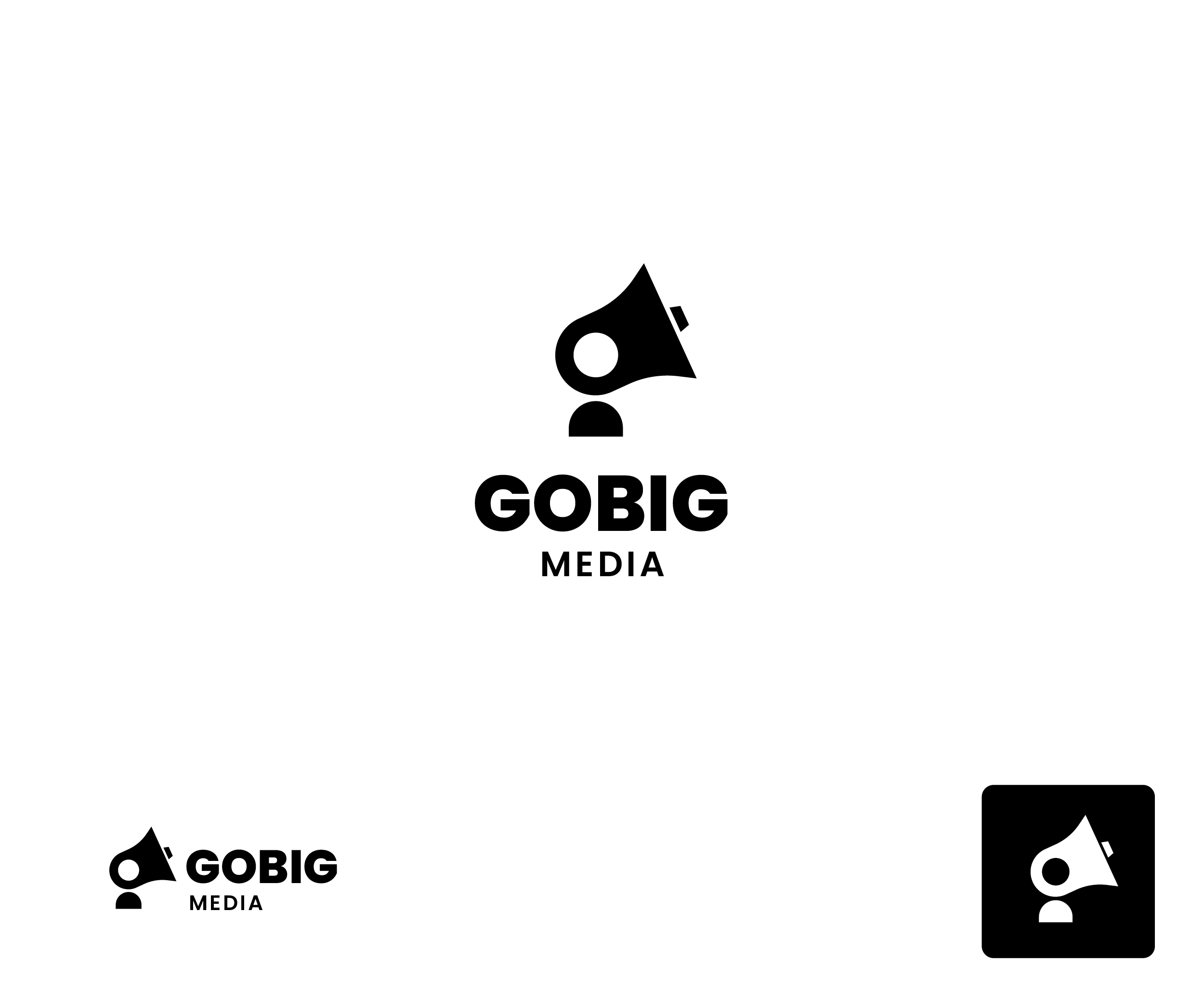 Diseño de Logo por SRJ para GoBig Media GmbH | Diseño #36606333