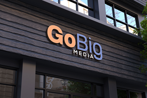 Logo Design by Kavth for GoBig Media GmbH | Design: #36624922
