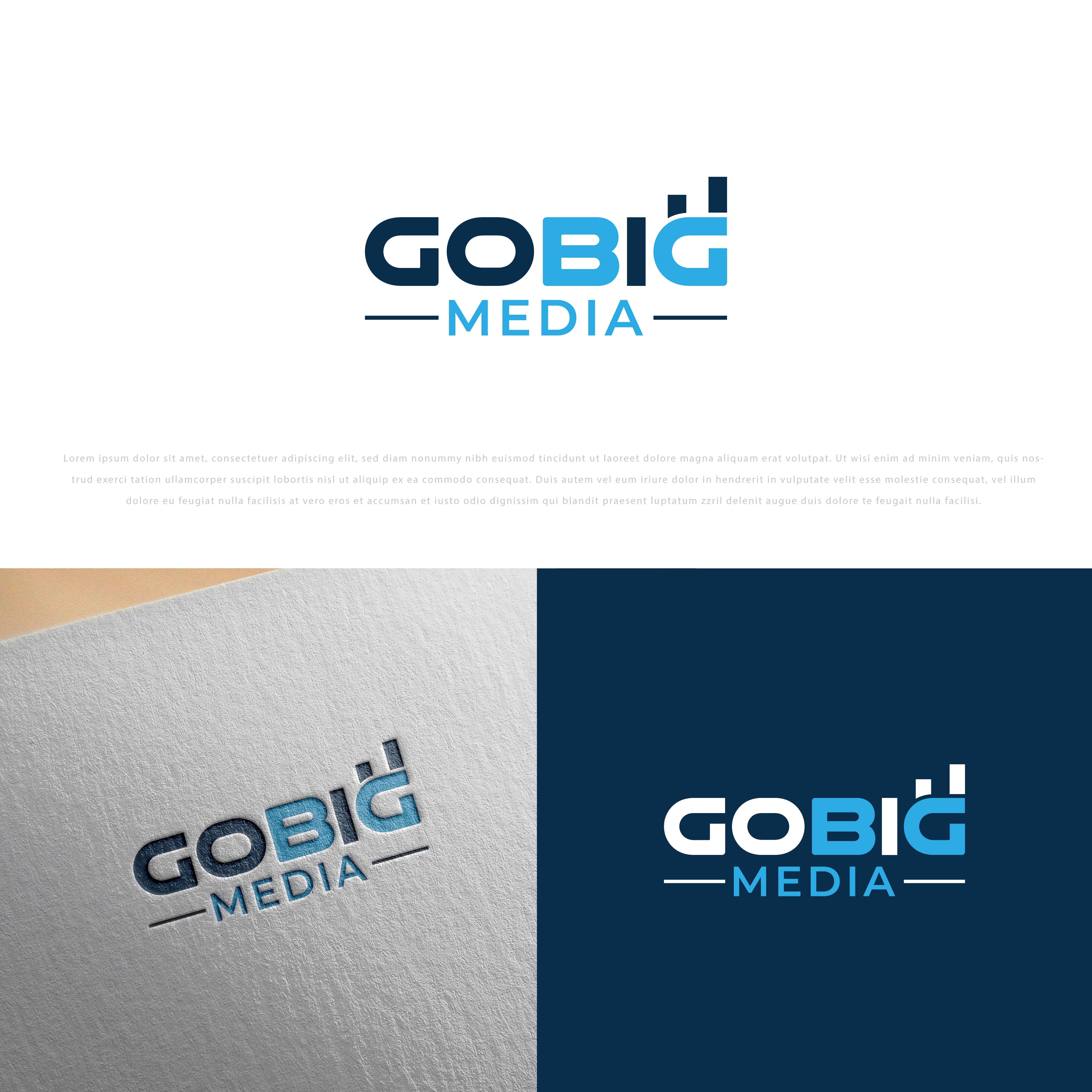 Logo Design by Arindam.Design for GoBig Media GmbH | Design #36604698