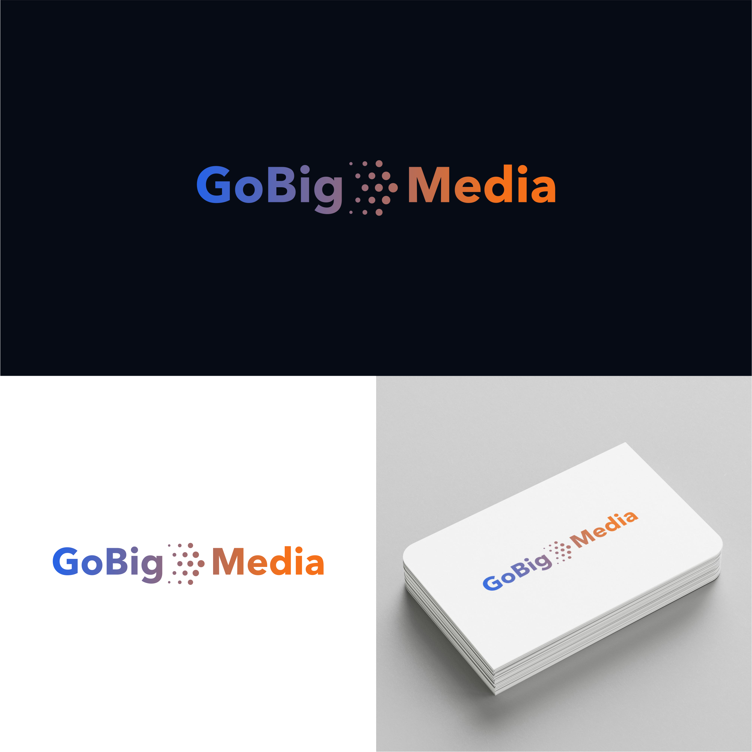 Diseño de Logo por melzh para GoBig Media GmbH | Diseño #36623064