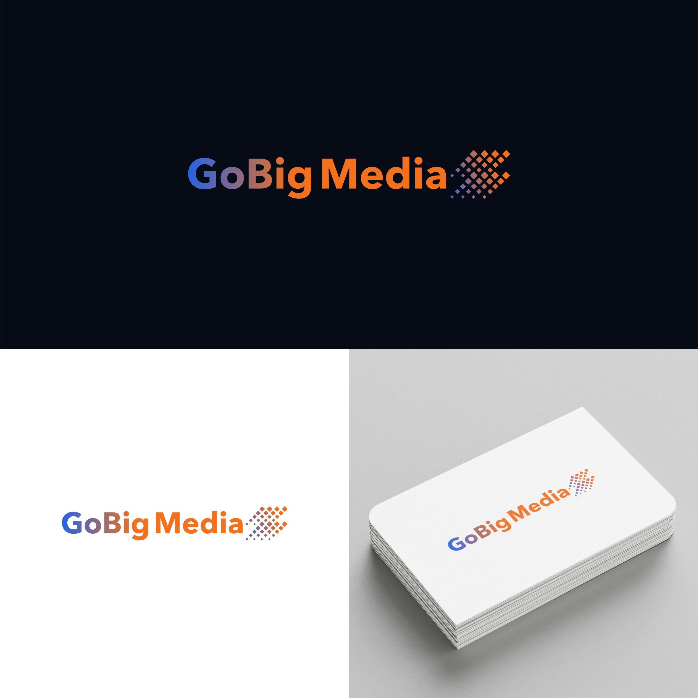 Diseño de Logo por melzh para GoBig Media GmbH | Diseño #36623162