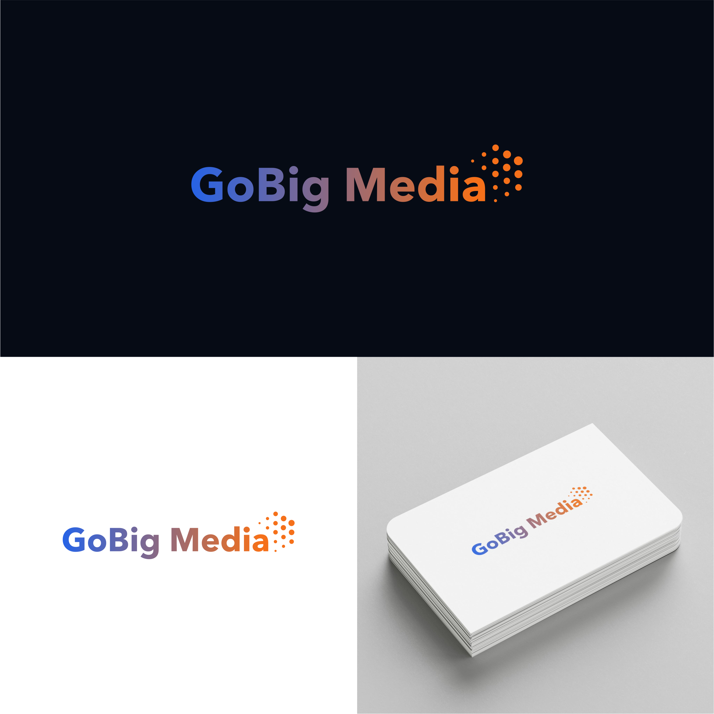 Diseño de Logo por melzh para GoBig Media GmbH | Diseño #36625204