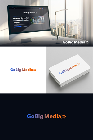 Diseño de Logo por melzh para GoBig Media GmbH | Diseño: #36629201