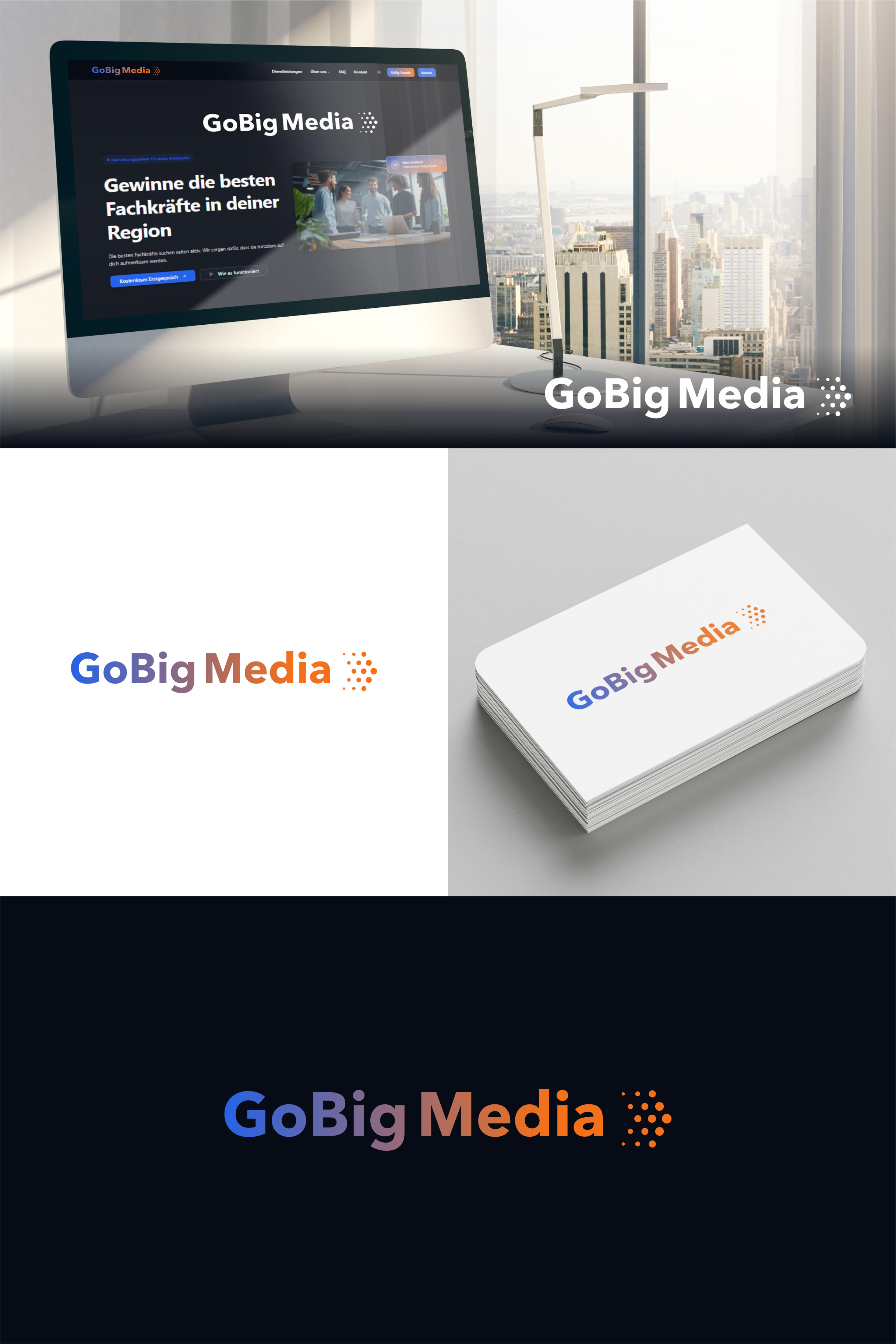 Diseño de Logo por melzh para GoBig Media GmbH | Diseño #36636240