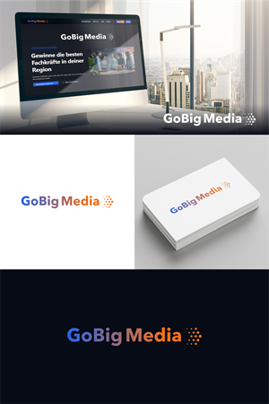 Diseño de Logo por melzh para GoBig Media GmbH | Diseño: #36636240