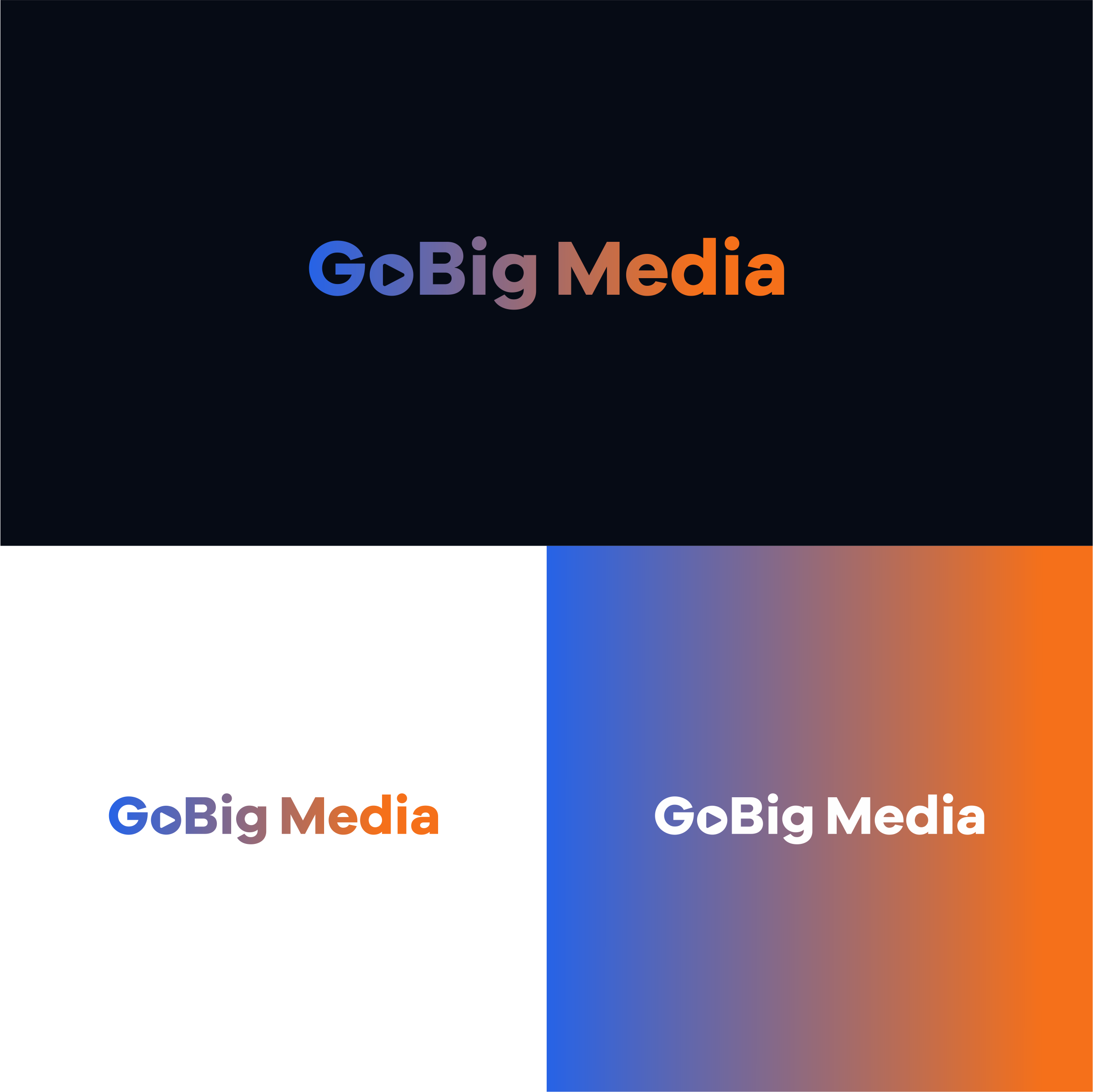 Diseño de Logo por ndra para GoBig Media GmbH | Diseño #36608798