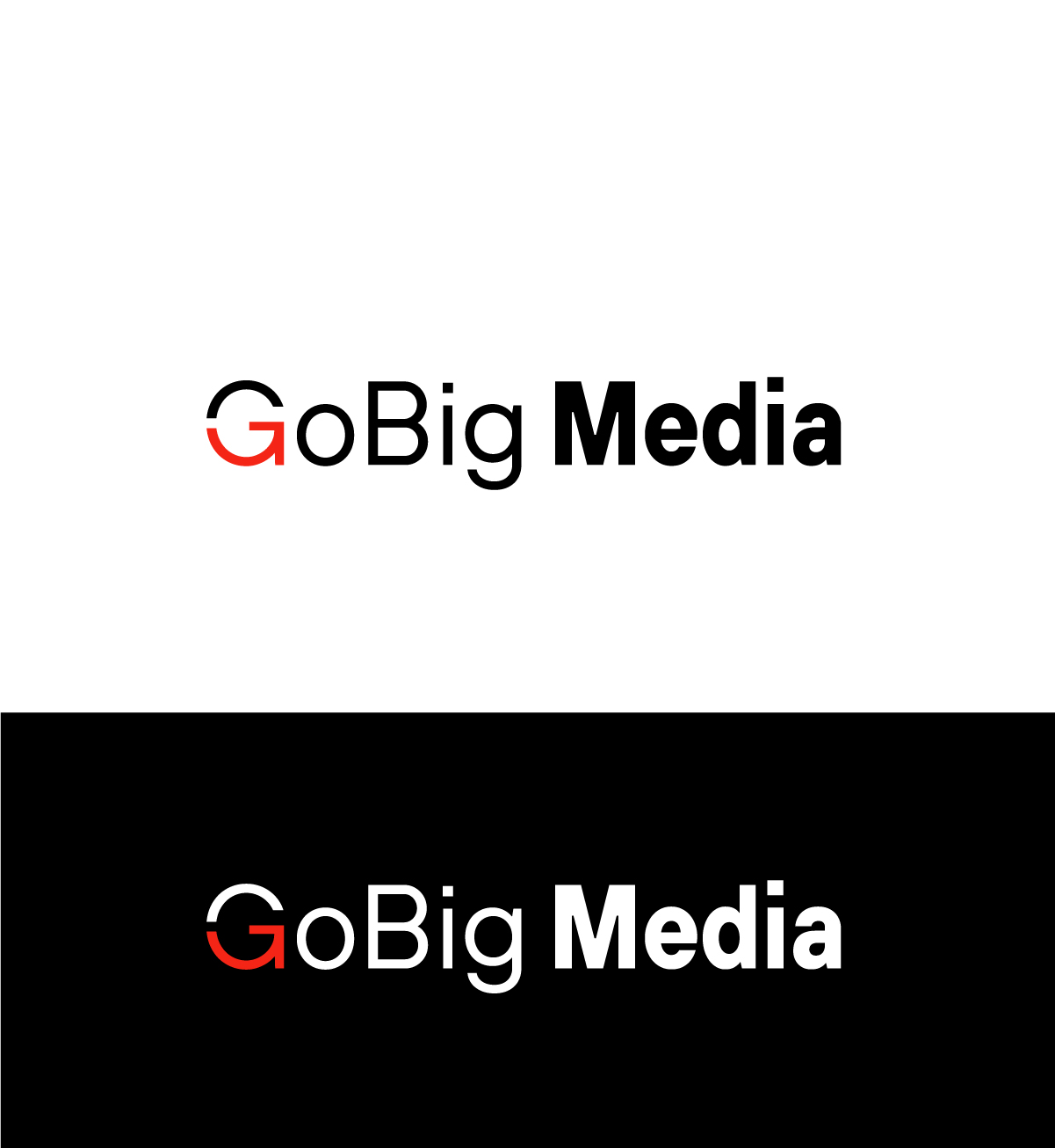 Diseño de Logo por 99 Art.. para GoBig Media GmbH | Diseño #36604991