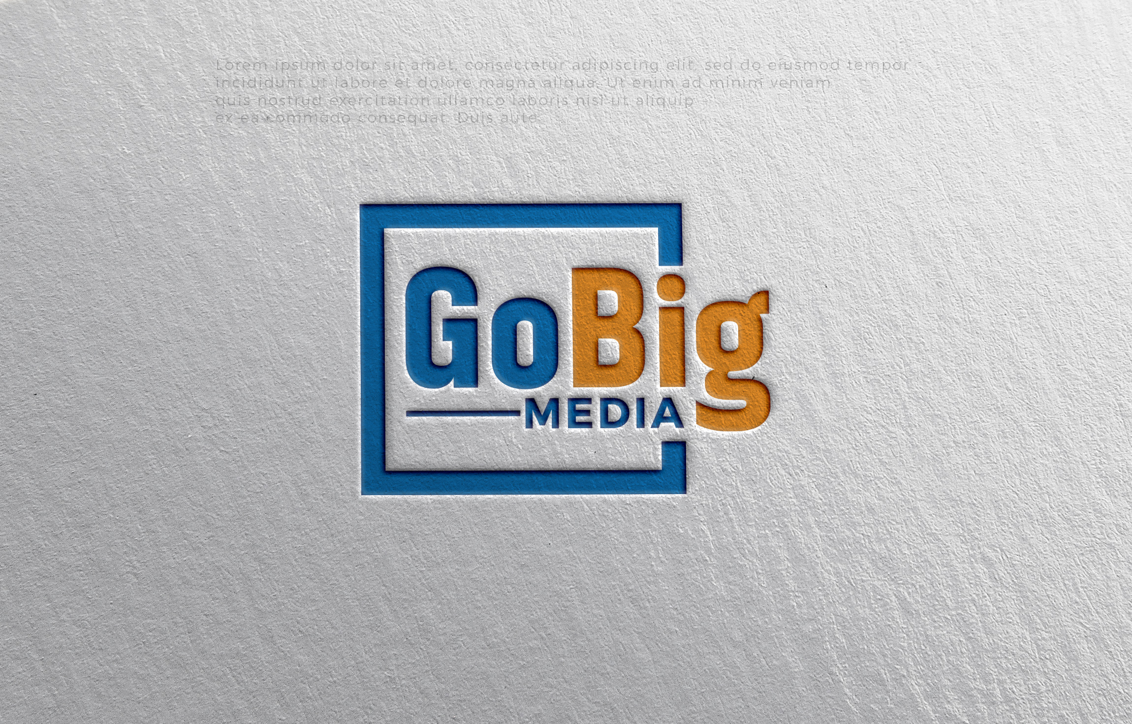 Diseño de Logo por MHdesignM para GoBig Media GmbH | Diseño #36605887