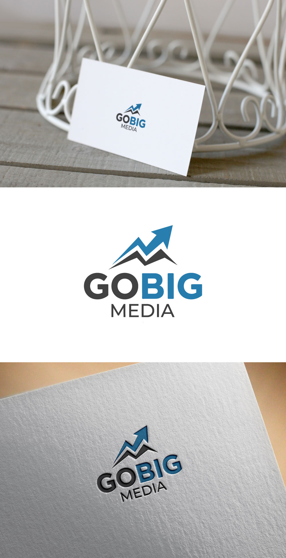 Diseño de Logo por KING JM para GoBig Media GmbH | Diseño #36607046