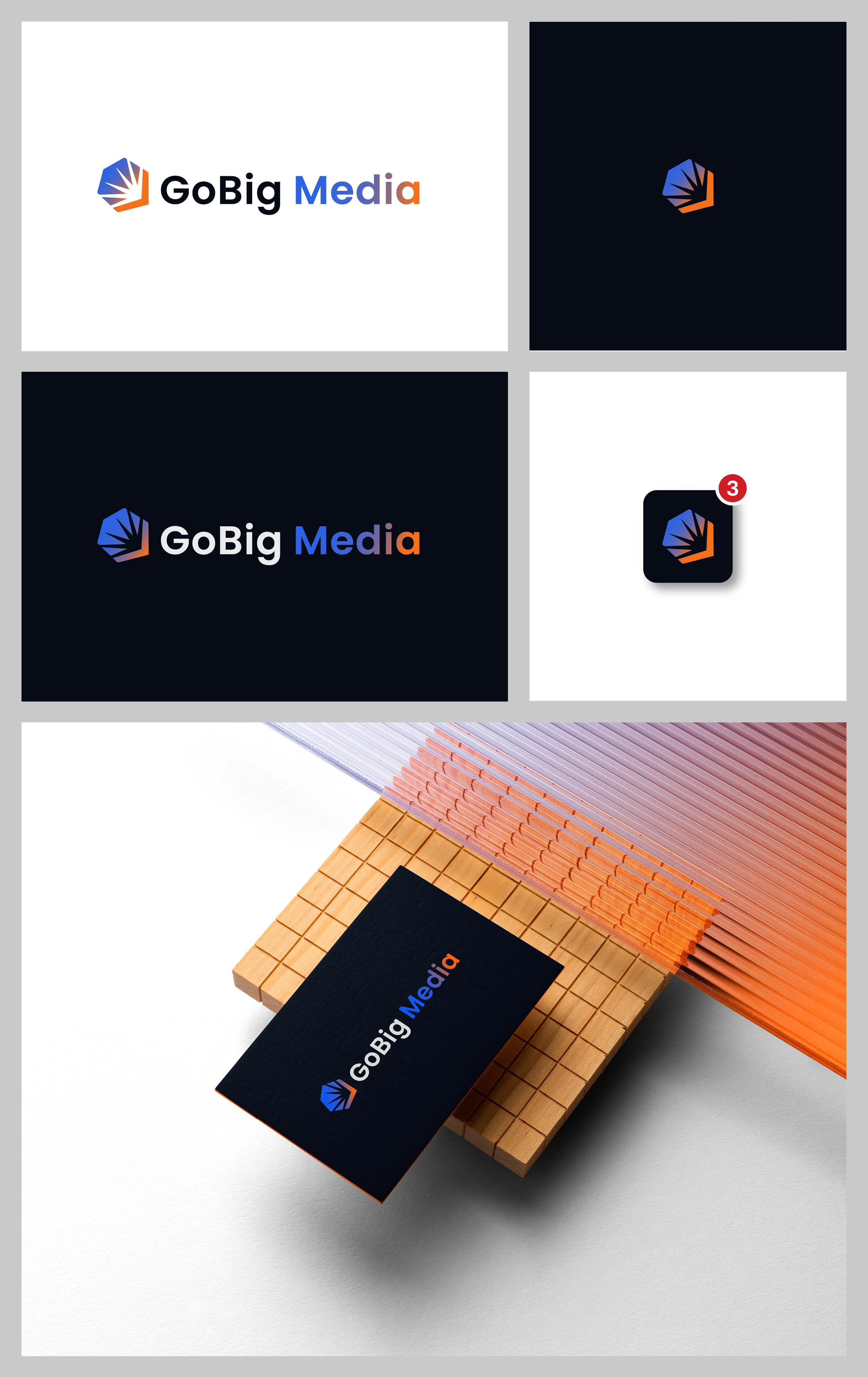 Diseño de Logo por Ha.Connick para GoBig Media GmbH | Diseño #36623768