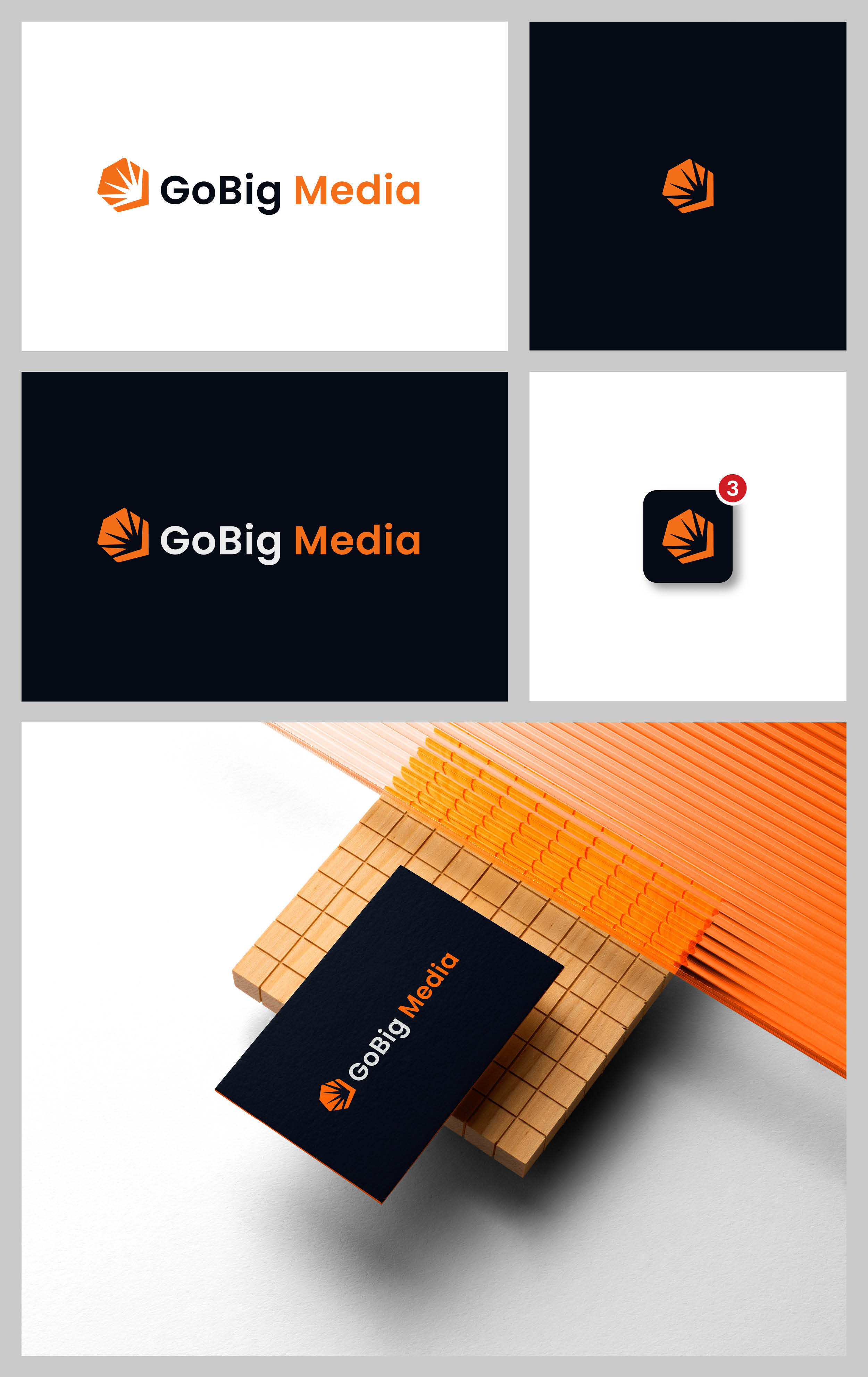 Diseño de Logo por Ha.Connick para GoBig Media GmbH | Diseño #36623769