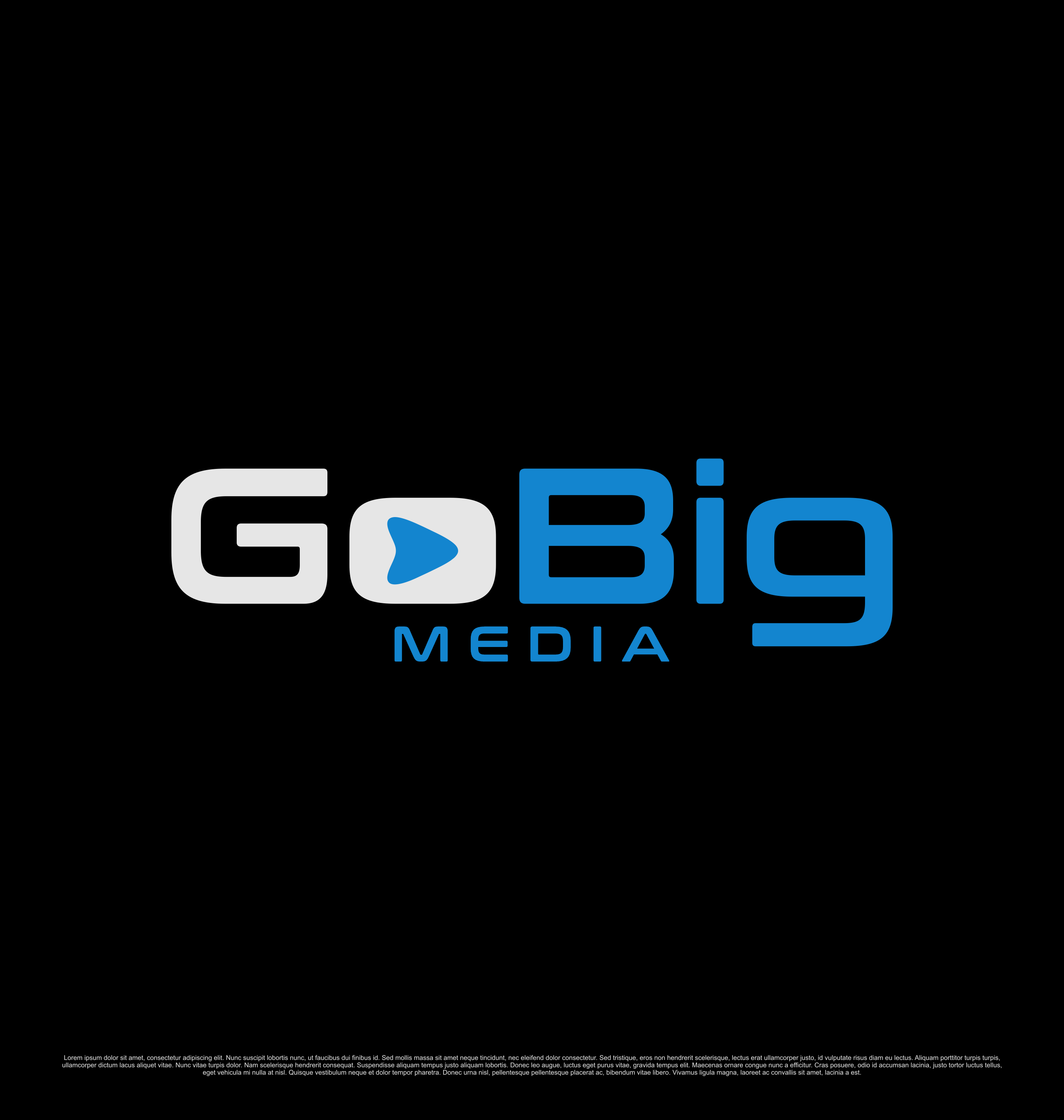 Diseño de Logo por saesean para GoBig Media GmbH | Diseño #36604808