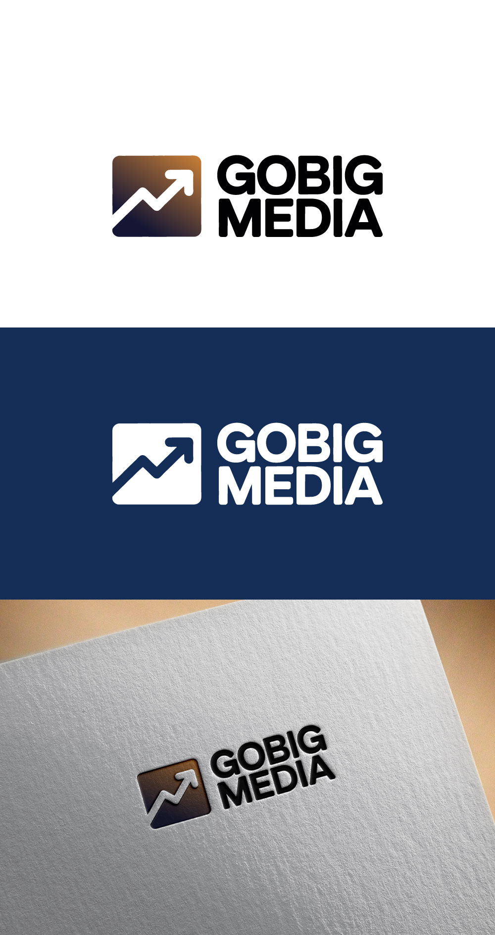 Diseño de Logo por DesignVerse777 para GoBig Media GmbH | Diseño #36604100
