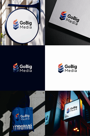 Logo Design by PENTEM for GoBig Media GmbH | Design: #36606684