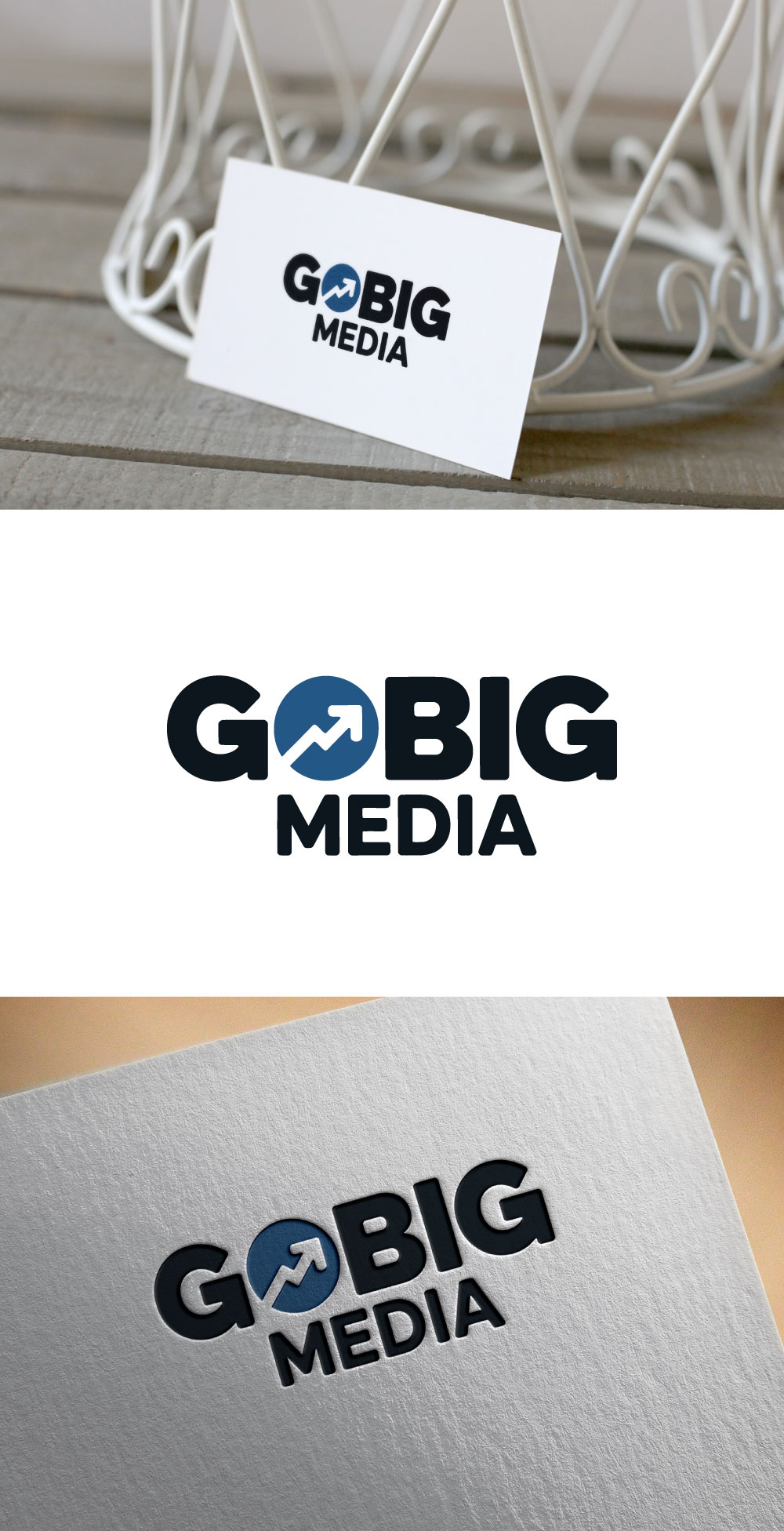 Diseño de Logo por Jonshonkal para GoBig Media GmbH | Diseño #36607385