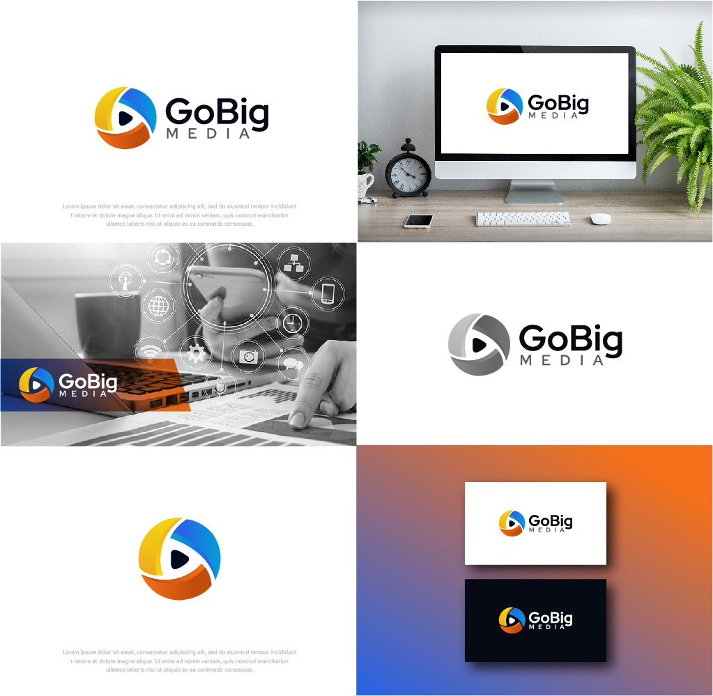 Diseño de Logo por Pauli42 para GoBig Media GmbH | Diseño #36627953