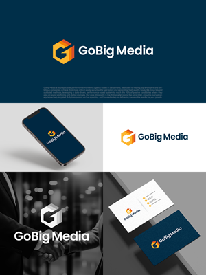 Logo Design by COLOUR CREATIVE for GoBig Media GmbH | Design: #36627199