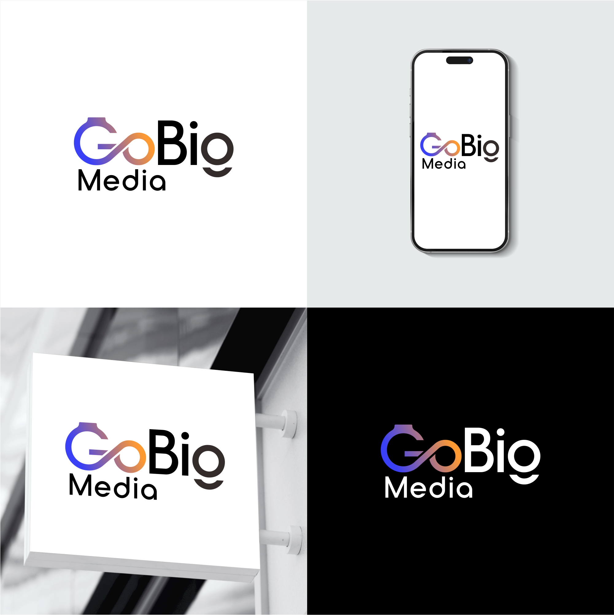 Diseño de Logo por Royco para GoBig Media GmbH | Diseño #36609371