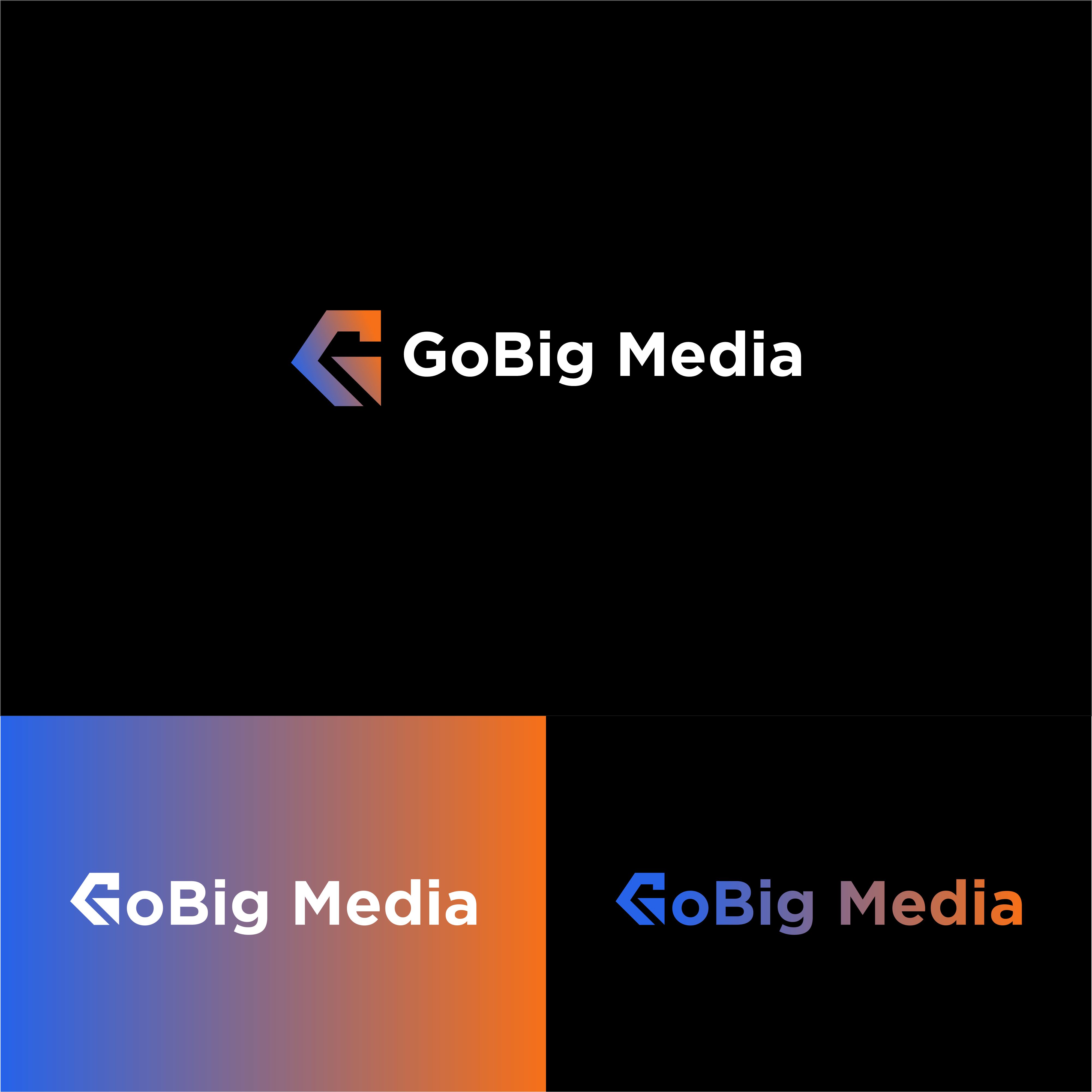 Logo Design by Bione for GoBig Media GmbH | Design #36607485