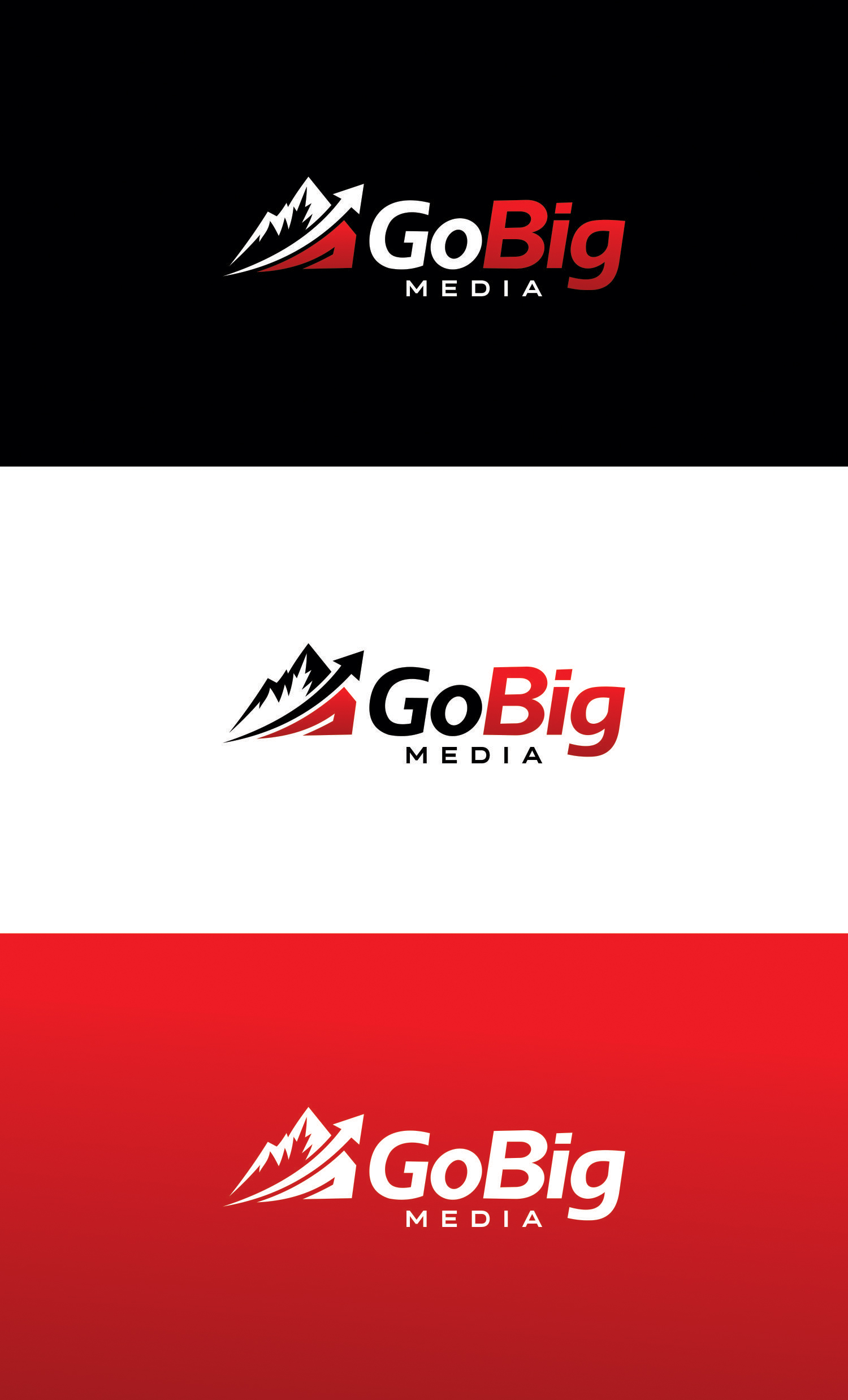 Diseño de Logo por LordRam para GoBig Media GmbH | Diseño #36613059