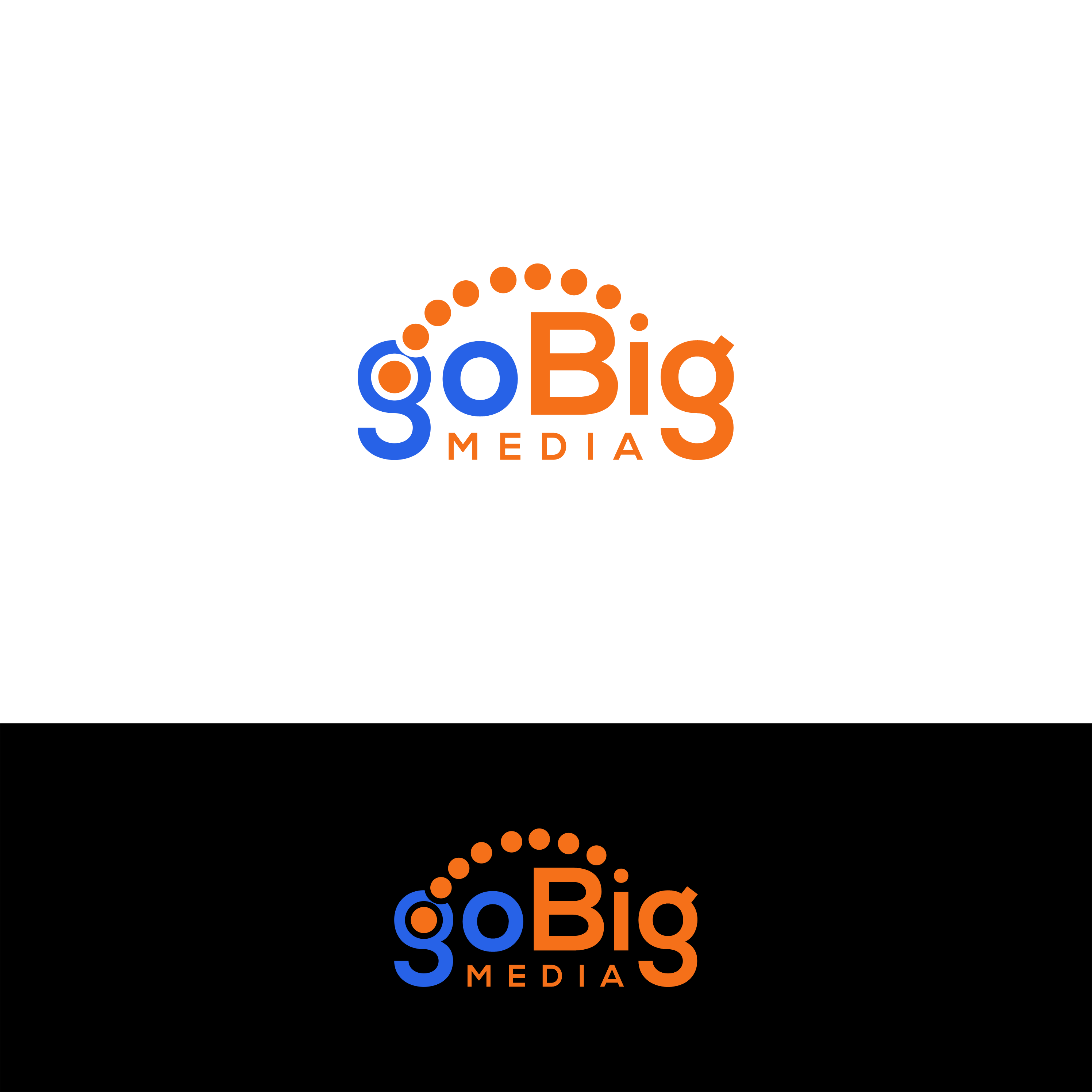 Diseño de Logo por skylart28 para GoBig Media GmbH | Diseño #36610928
