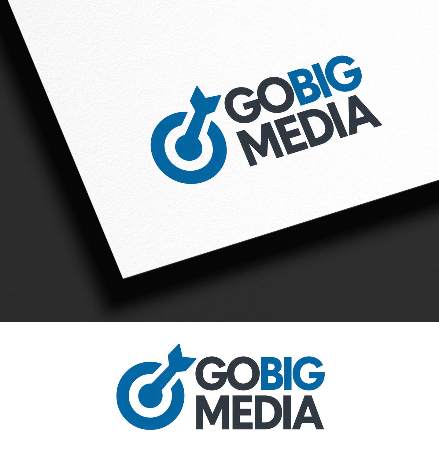 Logo Design by Opulent Designs for GoBig Media GmbH | Design #36613924