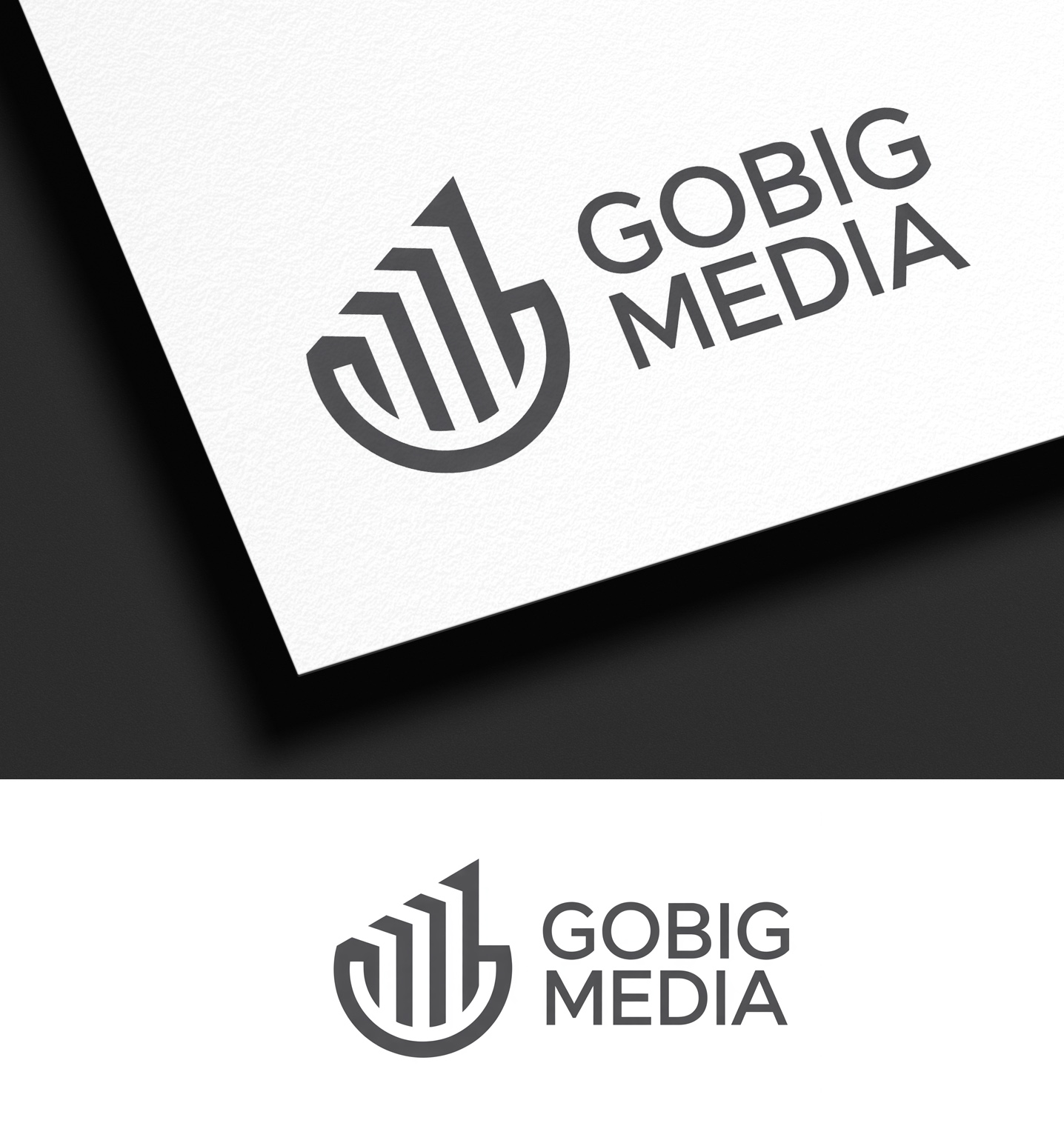 Logo Design by Opulent Designs for GoBig Media GmbH | Design #36613943