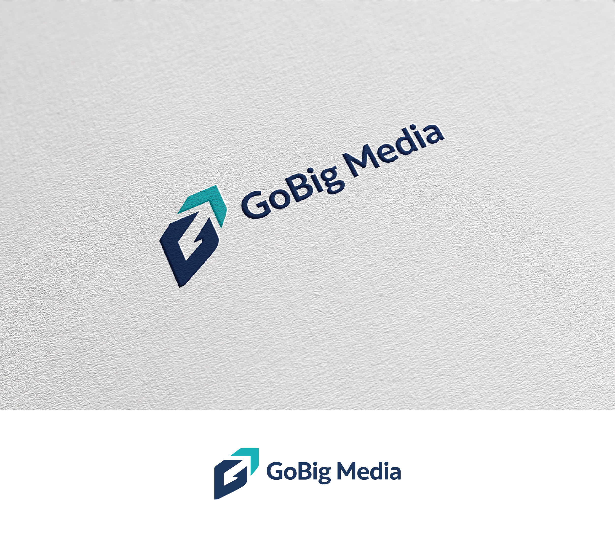 Diseño de Logo por Afsana_Hoque para GoBig Media GmbH | Diseño #36605600