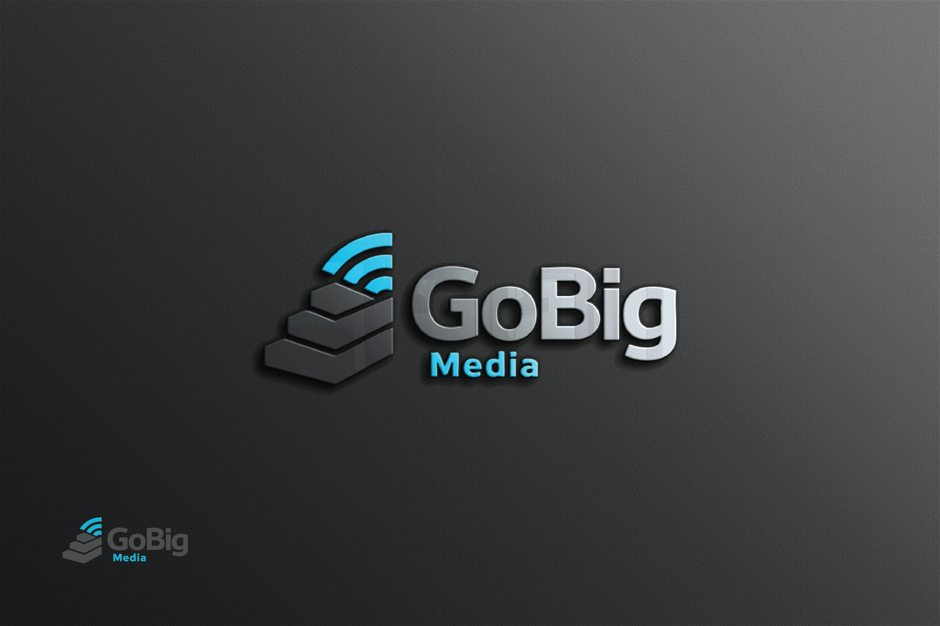 Diseño de Logo por raju.creative para GoBig Media GmbH | Diseño #36605132