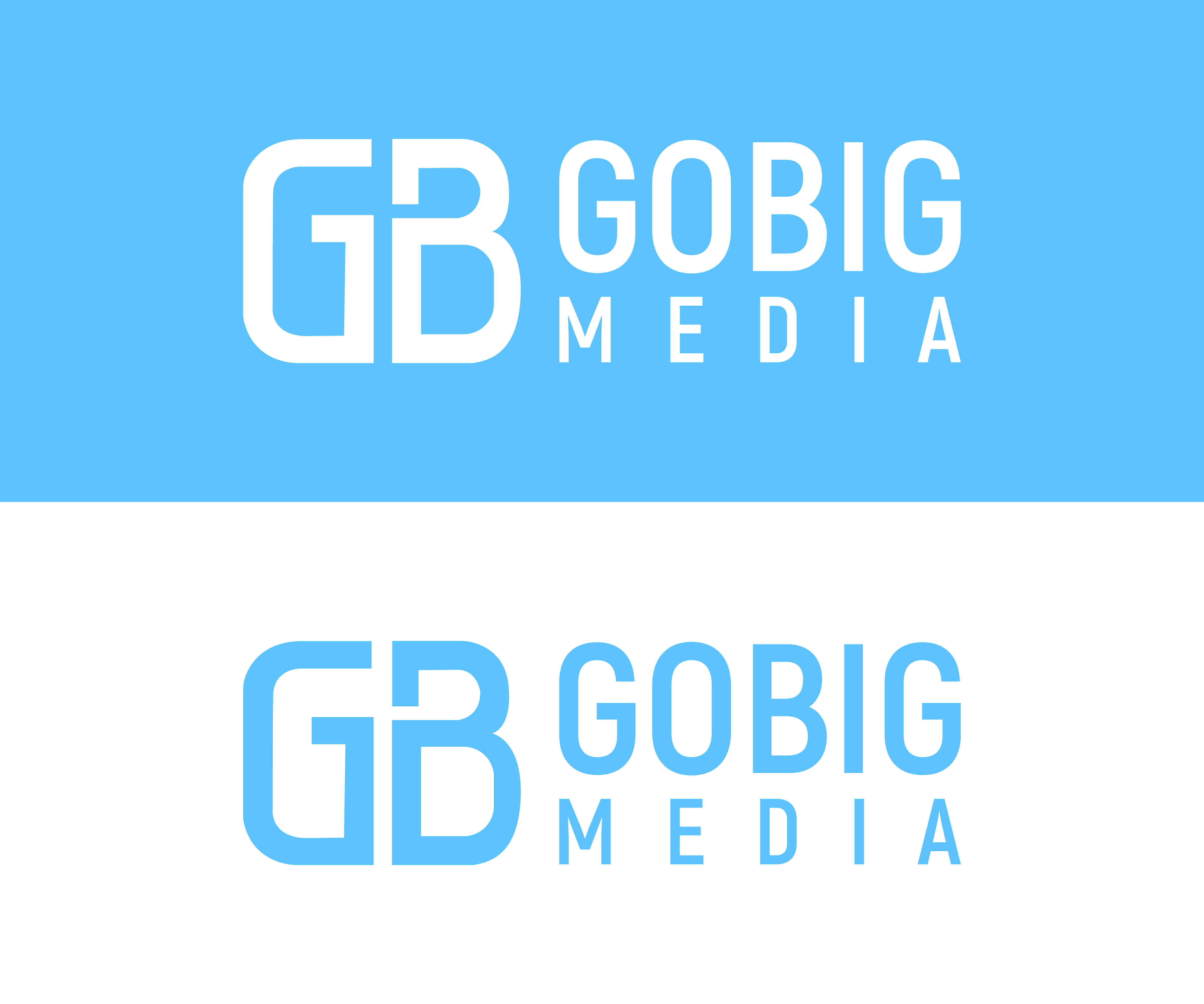 Logo Design by Visual Vortex28 for GoBig Media GmbH | Design #36609248
