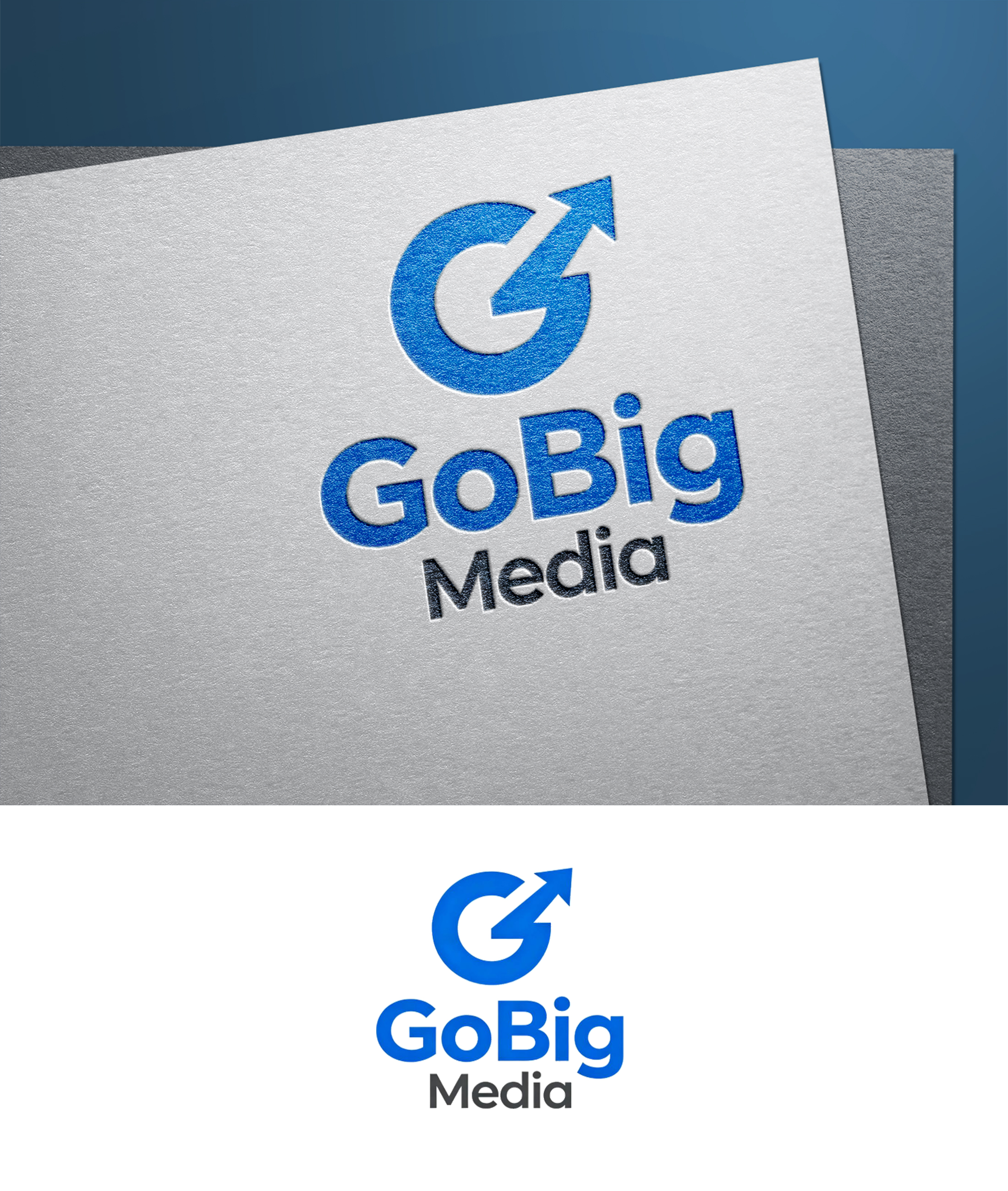 Logo Design by saimo1 for GoBig Media GmbH | Design #36631893