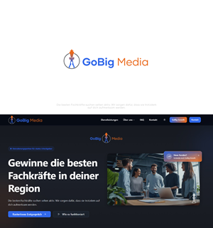 Diseño de Logo por JuniorDesigns para GoBig Media GmbH | Diseño: #36611075