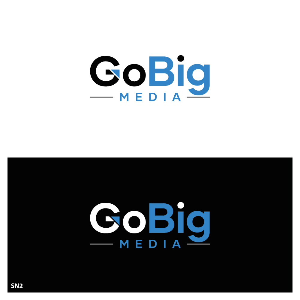 Logo Design by Sujit Banerjee for GoBig Media GmbH | Design #36608639