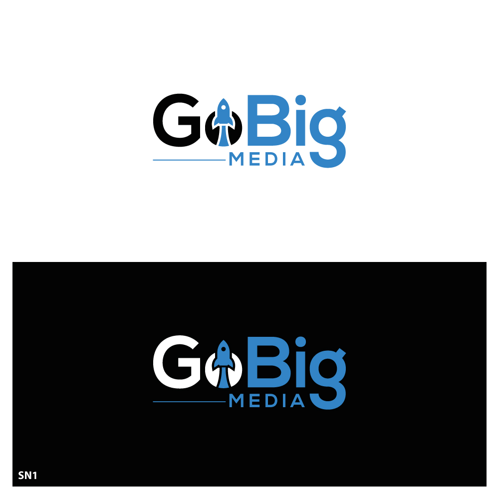 Logo Design by Sujit Banerjee for GoBig Media GmbH | Design #36608641