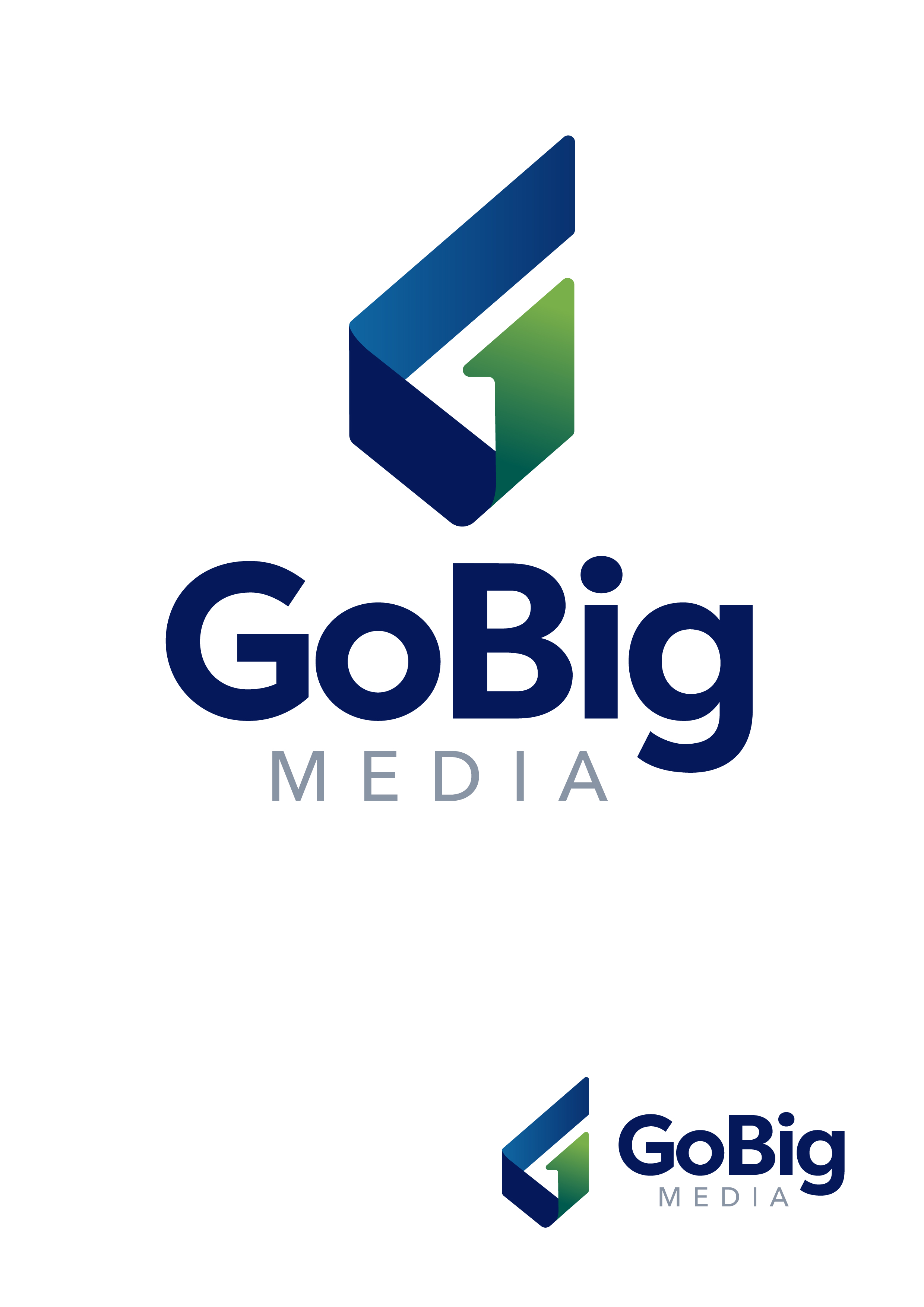 Logo Design by eleven for GoBig Media GmbH | Design #36606984