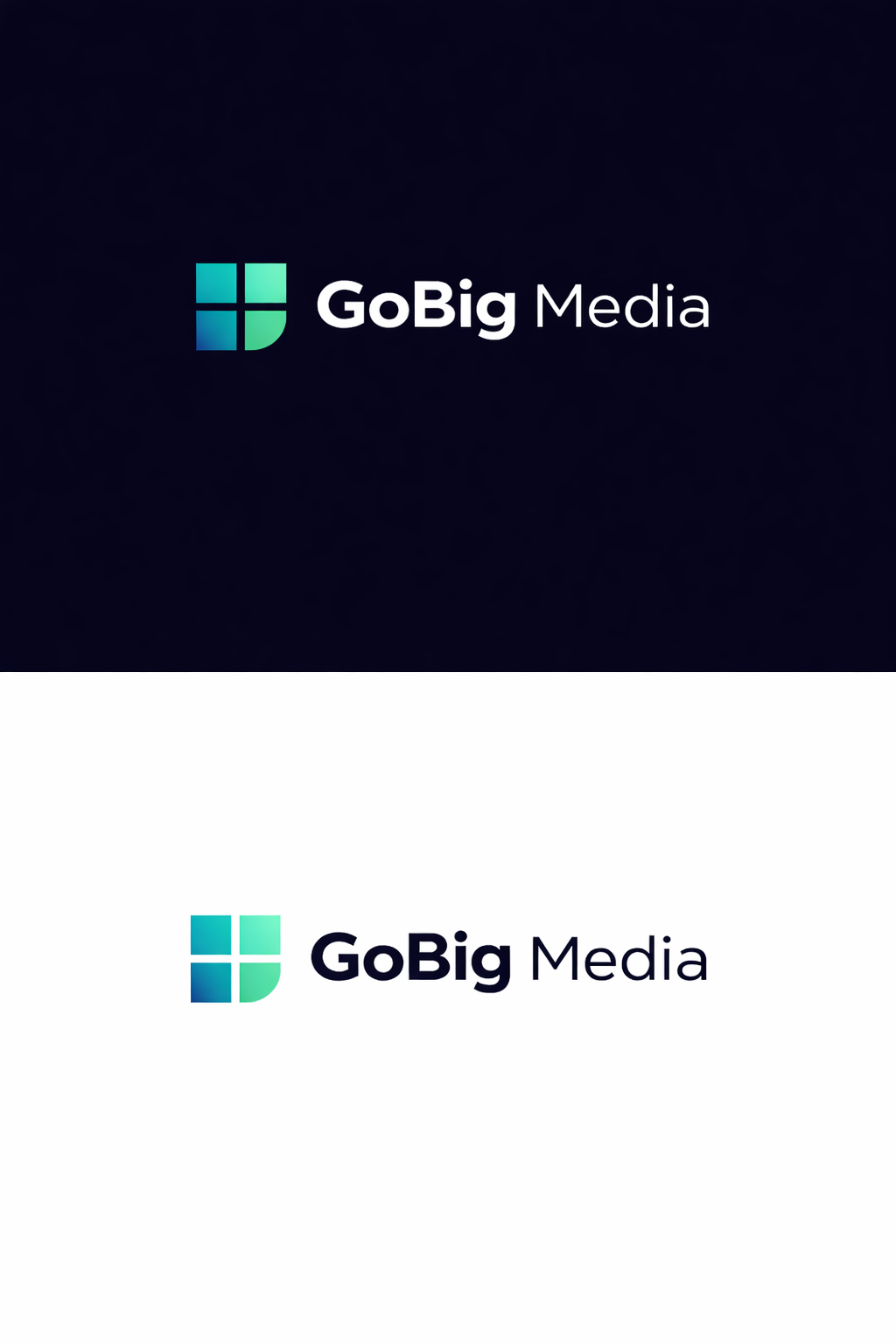 Diseño de Logo por usama711 para GoBig Media GmbH | Diseño #36629925